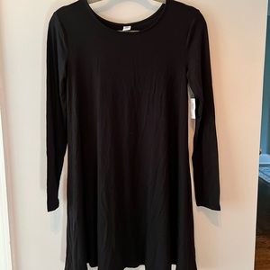 Old Navy Black Shift Dress